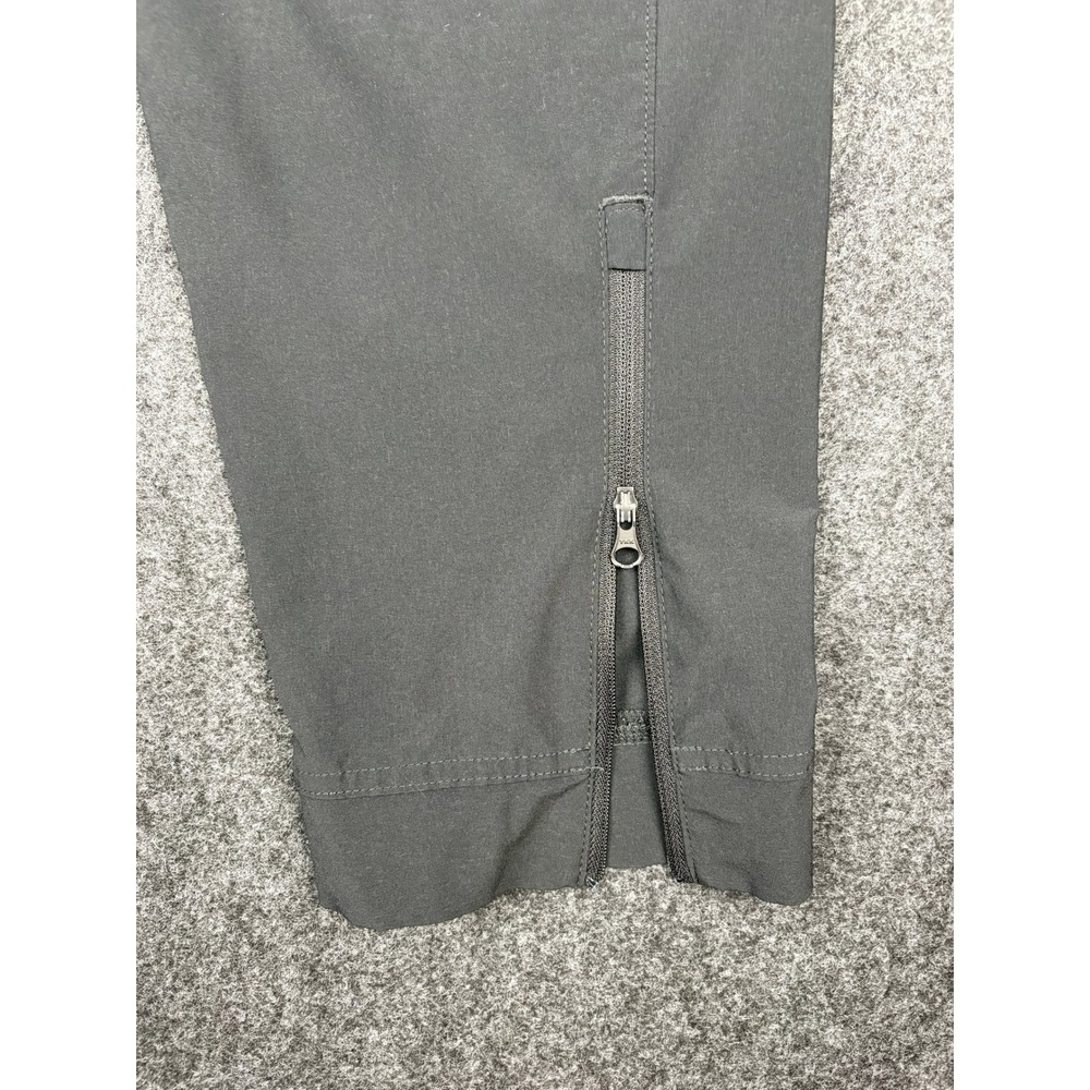 Nike Dri-FIT Mens Large Gray Athletic Track Pants Zip Ankle Running Joggers - Picture 12 of 12
